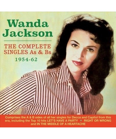 Wanda Jackson Complete Singles As & Bs: 1954-1962 CD $4.80 CD