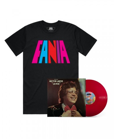 Hector Lavoe La Voz (180 Apple Red LP + Fania Logo T-Shirt) $18.45 Vinyl