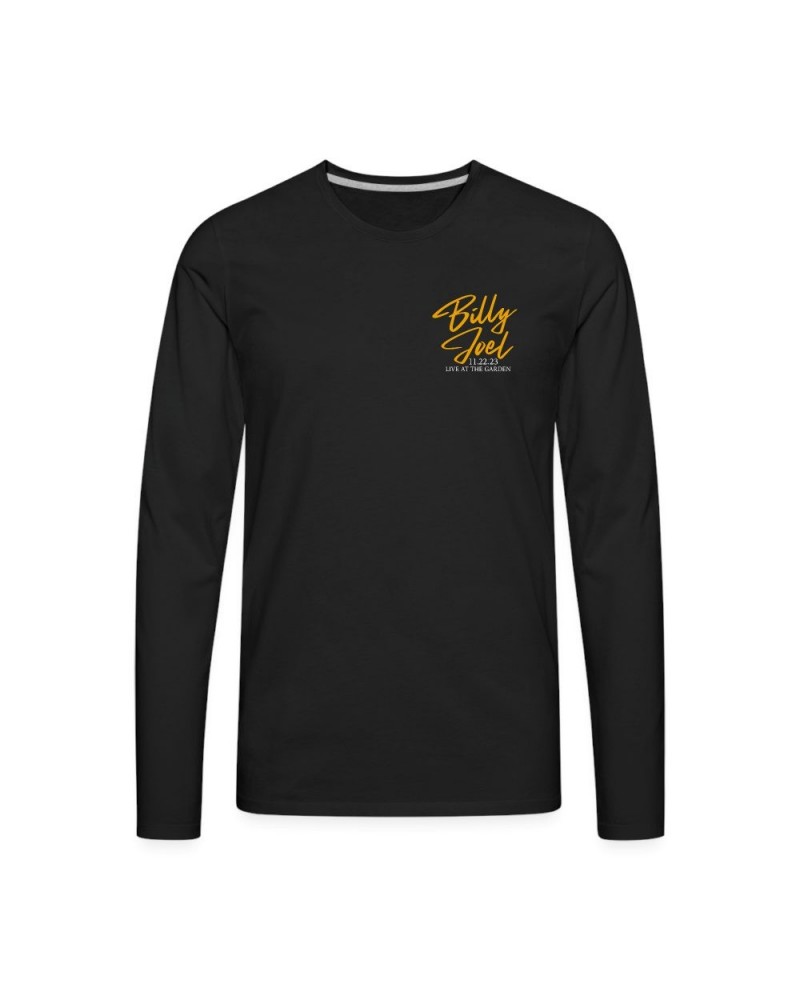 Billy Joel "11-22-23 MSG Set List" Black Long Sleeve Online Exclusive $19.80 Shirts