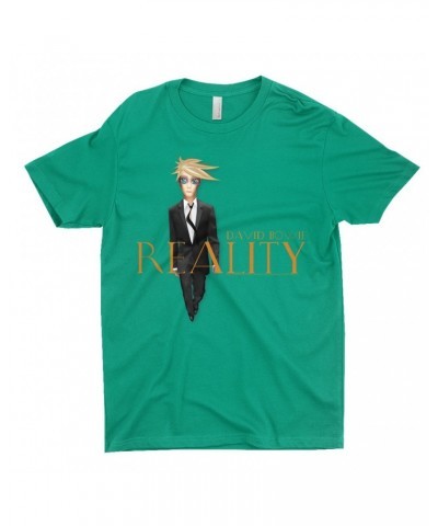 David Bowie T-Shirt | Reality Album Caricature Design Shirt $9.48 Shirts