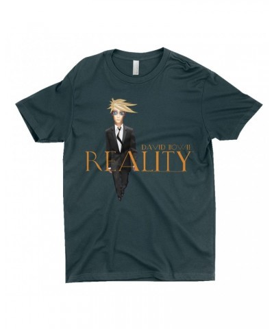 David Bowie T-Shirt | Reality Album Caricature Design Shirt $9.48 Shirts