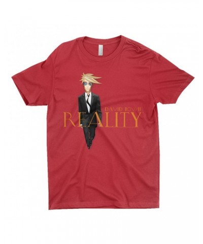 David Bowie T-Shirt | Reality Album Caricature Design Shirt $9.48 Shirts