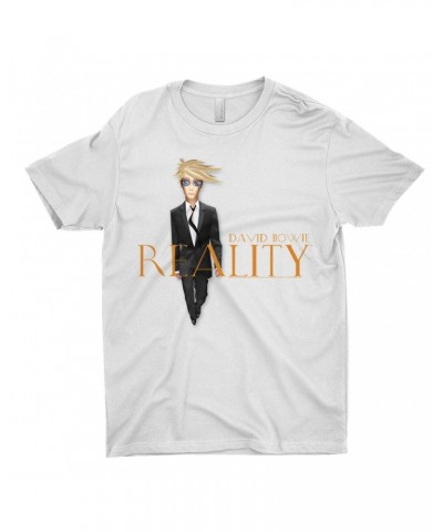 David Bowie T-Shirt | Reality Album Caricature Design Shirt $9.48 Shirts