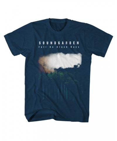 Soundgarden T-Shirt | Fell On Black Days Shirt $11.42 Shirts