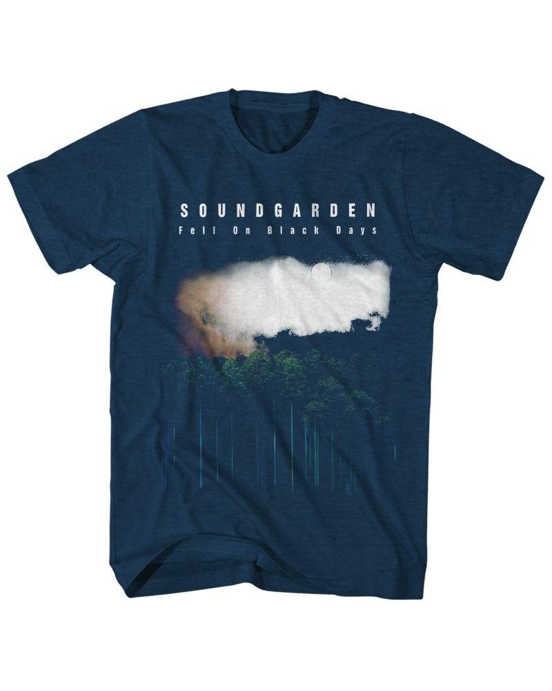 Soundgarden T-Shirt | Fell On Black Days Shirt $11.42 Shirts