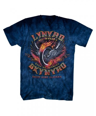 Lynyrd Skynyrd T-Shirt | Big Wheels Tie Dye Shirt $12.02 Shirts