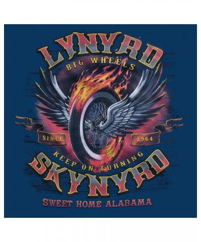 Lynyrd Skynyrd T-Shirt | Big Wheels Tie Dye Shirt $12.02 Shirts