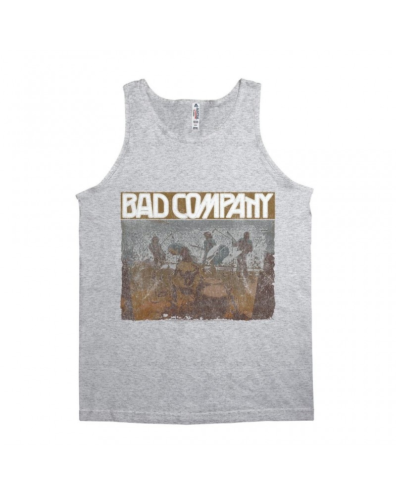 Bad Company Unisex Tank Top | Swan Song Tour 2016 Distressed Shirt $7.73 Shirts