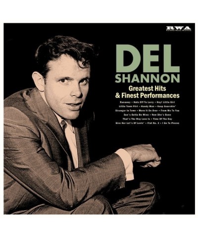 Del Shannon Greatest Hits & Finest Performances (180g) Vinyl Record $6.65 Vinyl