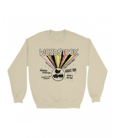 Woodstock Sweatshirt | An Aquarian Exposition Sweatshirt $13.98 Sweatshirts