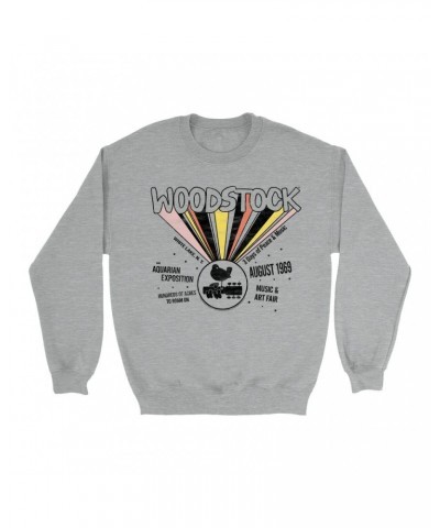 Woodstock Sweatshirt | An Aquarian Exposition Sweatshirt $13.98 Sweatshirts